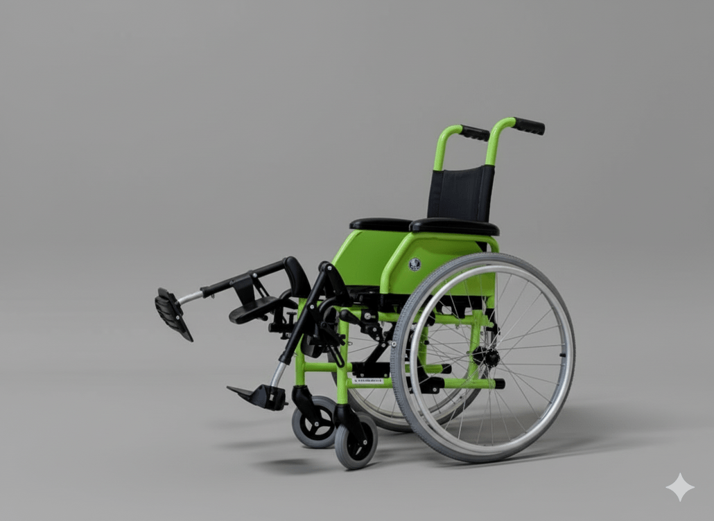 Kinderrollstuhl Modell Jazz S50 Kids für Kinder mit Bein- oder Fußverletzungen