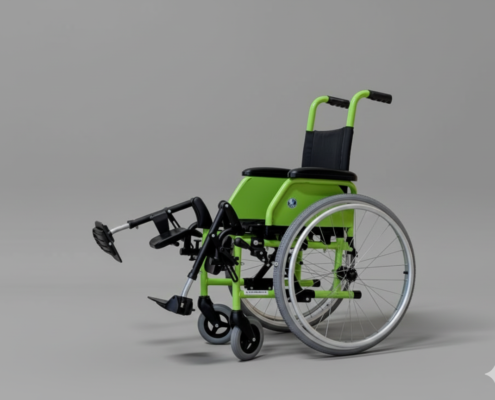 Kinderrollstuhl Modell Jazz S50 Kids für Kinder mit Bein- oder Fußverletzungen